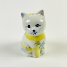 Vintage Ceramic Kitty Cat Salt Shaker Cats by Andrea by Sadek Thailand picture