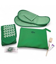 Lacoste Amenity Kit For Turkish Airline Complete Mini Travel Pouch RED picture