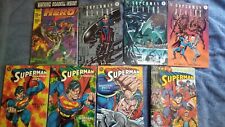 DC Superman Comics Lot Doomsday, Return Of Superman Soft Cover, Vs Aliens Etc picture