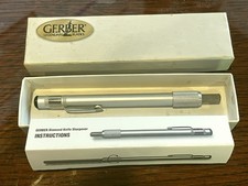 Vintage Gerber Diamond Knife Sharpener In Original Box With Paperwork  picture