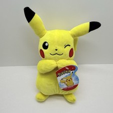 Official Pokémon Winking Pikachu 8'' Plush Brand New picture