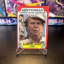 Topps 1980 Superman II Base Set Bumbling Crook Otis Trading Card #9 picture