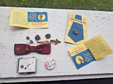 12 PIECES LOT - Vintage Reddy Kilowatt Pin Mighty Atom And More picture