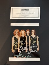 SEX & THE CITY 8x10 ORIGINAL  AUTOGRAPHS w/ COA  PARKER CATTRALL NIXON DAVIS picture