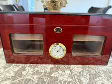 Cuban Crafters WOODEN CHEST Humidor for 100 Cigars picture