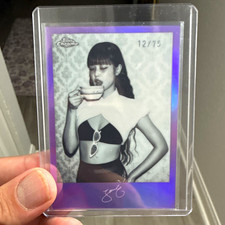 Topps 2026 Monochrome Mementos Jennie Insert Card MM4 Serial Numbered 12/75 picture