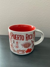 Starbucks Puerto Rico Been There Series Collection Coffee Mug 14oz NWOB picture