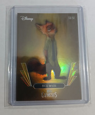 2025 Topps Disney Genesis #34 Nick Wilde GOLD /50 picture