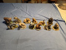 Vintage 1989 Franklin Mint Lot Of 12 Wildlife picture