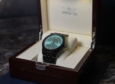 $249 INVICTA SPECIALTY SKY BLUE HONEY COMB DIAL 40mm picture
