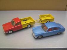 Solido Major IV Partial Gift Set Ford Pick Up Truck + Trailer + Peugeot 504 picture