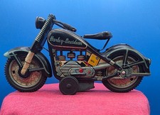 Vintage HARLEY-DAVIDSON Tin Friction Toy 1959 Made in Japan    picture