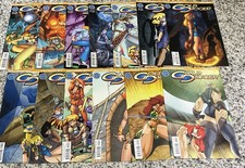 GOLD DIGGER #1 -  13  ANTARCTIC PRESS 1999-2001 Comic Lot Bright Colors NM picture