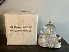 Disney Princess Wedding Snow Globe Sankyo Music Box