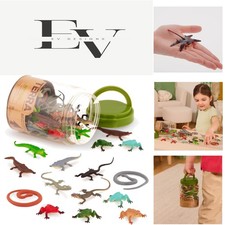 Fun & Educational 60-Piece Reptile Collection - Perfect for Kids 3+ Learning picture
