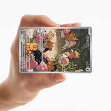 Spearow 151/132 Holographic Credit Card Sticker Skin picture