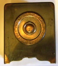 Brooklyn Bank The More You Save The More You Have Vintage Coin Bank picture