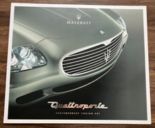 2003-04 Maserati Quattroporte Original Press Kit Media Pictures Disc & Brochure picture