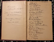 *Signed* Morals and Dogma Scottish Rite of Freemasonry Book (March 1914) picture