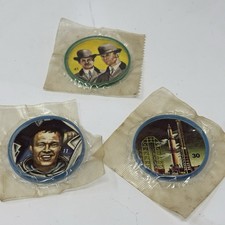 3 1964 Krun-Chee Space Magic Coin #11 Astronaut Gordon Cooper #30 Apollo V #41 picture