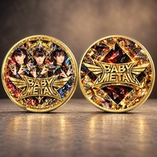 Babymetal World Tour 2026 Coin Commemorative Merch Best Gifts For Metalheads picture