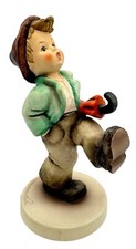 VTG M. I. Hummel Gobel Figurine Happy Traveller Hand painted Porcelain Marked ES picture