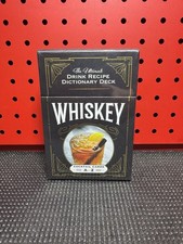 Whiskey Cocktail Cards A-Z: The Ultimate Drink Recipe Dictionary Deck picture