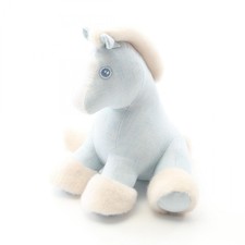 HERMES Baby Hermy Plush Bleu Glacier Linen Canvas picture
