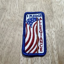 Vintage I pledge allegiance flag. New picture