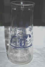 1954 General Foods glass juice pitcher, nice picture