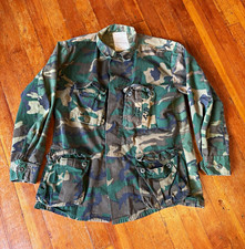Vintage 70s U.S. NAVY ERDL jungle tropical jacket size Medium Regular picture