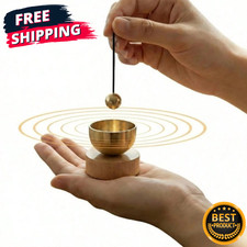 Mini Meditation Singing Bowl Set Chakra Healing Yoga Relaxation Spiritual Gift 1 picture