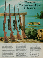 1974 Weatherby Centurion Auto Shotgun Magnum Vanguard Mark XXII VINTAGE PRINT AD picture