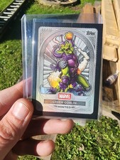 2025 Topps Marvel Mint Black/10 Green Goblin Huge Hit picture