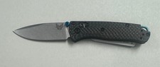 Benchmade 533-3 Mini Bugout CPM-S90V Plain Edge Knife Carbon Fiber Handle picture