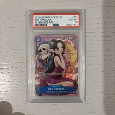One Piece OP13-051 Boa Hancock Alternate Alt Art GEM MINT PSA 10 picture
