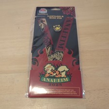 2025 POKEMON WORLD CHAMPIONSHIP new SEALED exclusive ROCKABILLY LANYARD pin PIKA picture