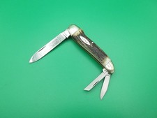 Robi Klaas Kissing Crane 1980 NKCA Museum Knife Reverse Gunstock Whittler #2 picture