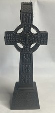 Genesis Fine Arts Ireland Cold Cast Bronze Muiredach Celtic High Cross Statue  picture