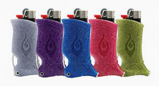 Toker Poker Lighter Sleeve Smoking Tool Bic - Sparkles - picture
