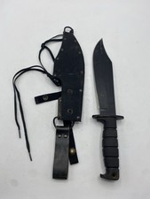 Older Ontario USA OKC Spec Plus SP-10 Raider Bowie Knife with Sheath picture
