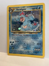 Nintendo Pokémon TCG Neo Genesis Feraligatr 5/111 Holo Rare 120HP EN 2000 picture