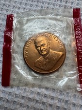▌1965 Lyndon B Johnson Inauguration Medallion Coin Sealed Uncirculated $4 Ship picture