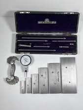 Lot Of Starrett, Brown & Sharpe, Mitutoyo Machinist Tools Indicator, ID mic &… picture