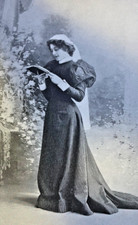 1897 Vintage Magazine Illustration Actress Mary Mannering picture