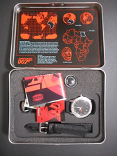 1998 JAMES BOND 007 FOSSIL WATCH SURVIVAL KIT LTD EDITION #227/3000 (NEW IN BOX) picture