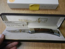 New 1986 25th Anniversary Buck 110 Lock back Knife W/ Case #390/2500 Made Unused picture