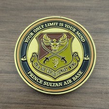 378th Air Expeditionary Wing Prince Sultan Air Base Saudi Challenge Coin picture
