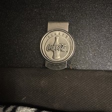 VINTAGE 1995 ALWAYS COCA COLA MONEY CLIP - GREAT CONDITION** picture