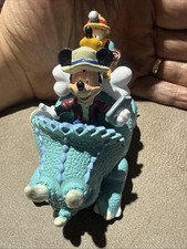 RARE Disney Theme Park Die Cast TRICERATOPS Mickey Toy Animal Kingdom picture